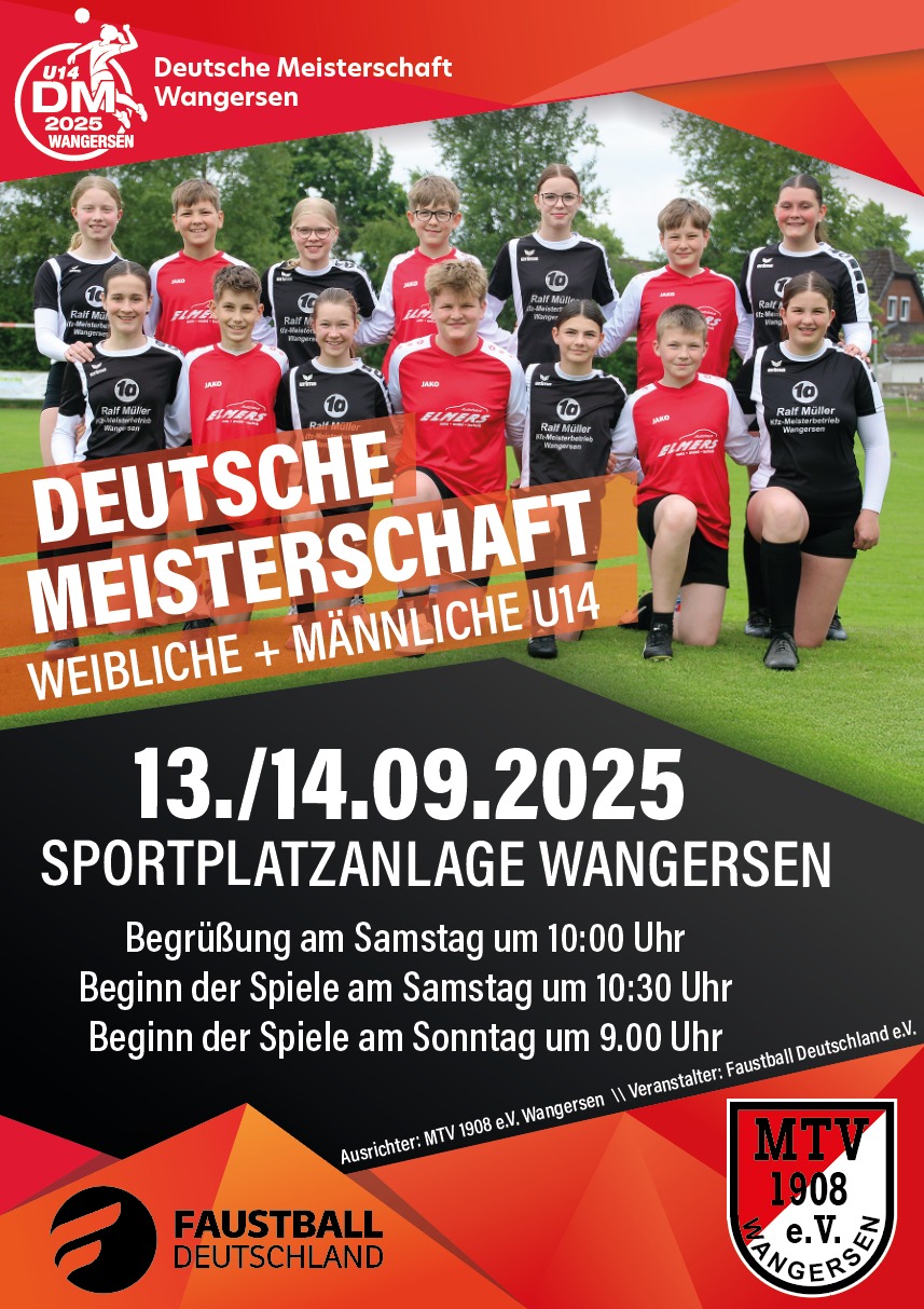 Plakat U14 DM Feld 2025 klein